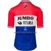 Maglia 2022 Jumbo-Visma Campione Olandese Manica Corta